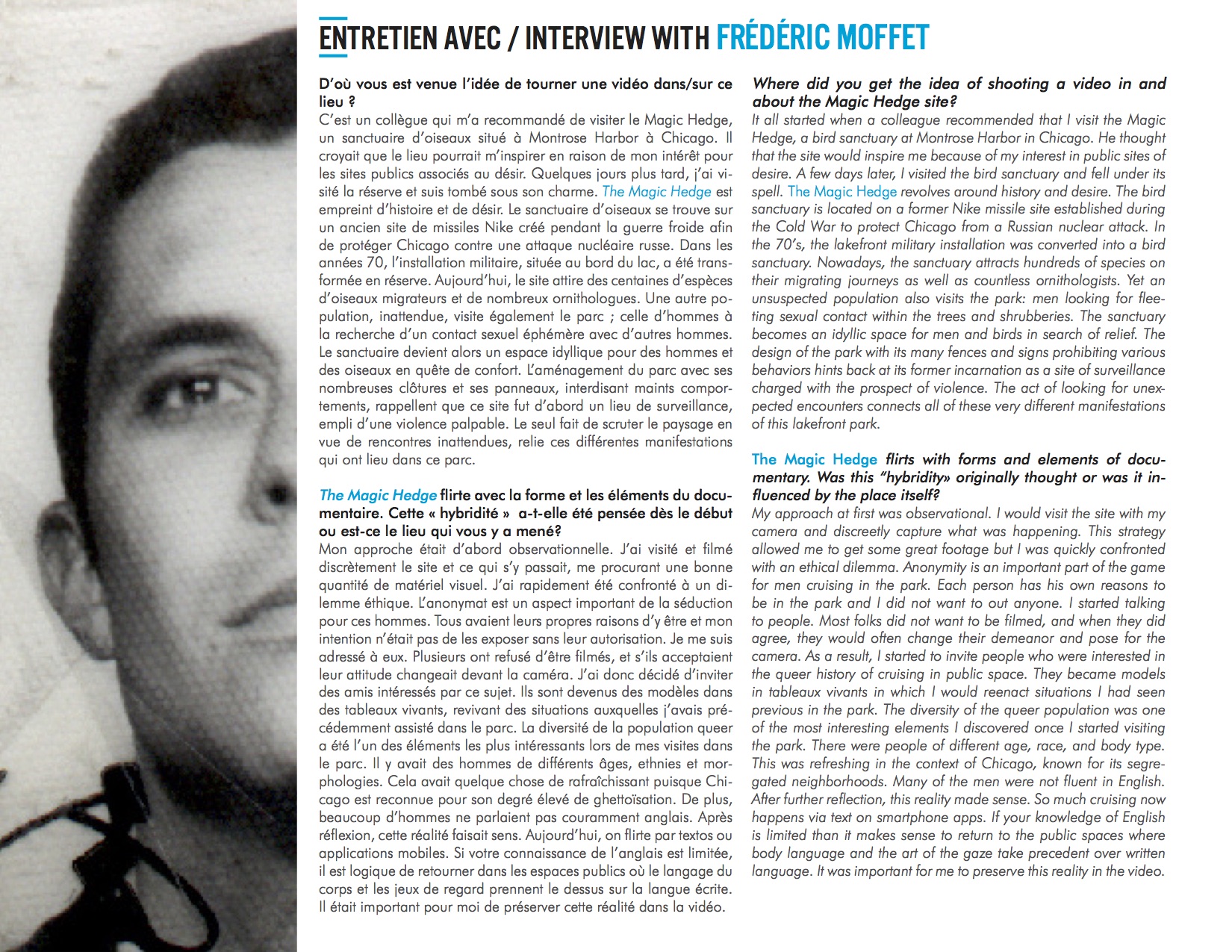 Magic Hedge interview